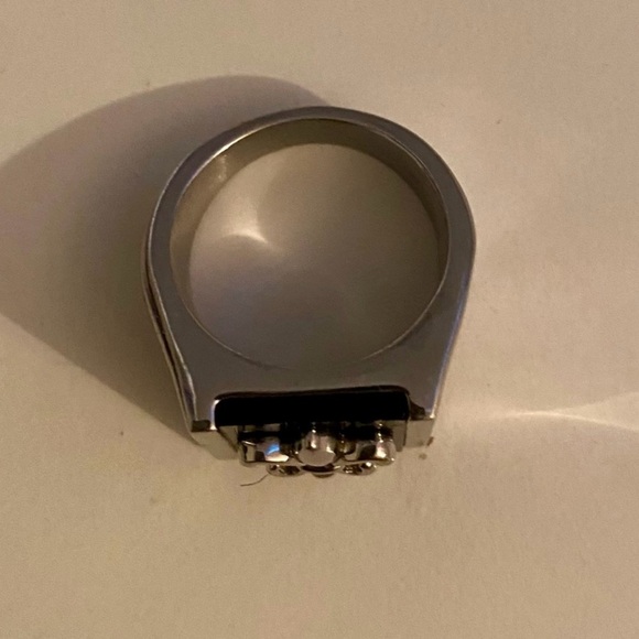 Brand new biker belt buckle (35$) also new wolf (25$) and saints (87$)rings. - Picture 2 of 8